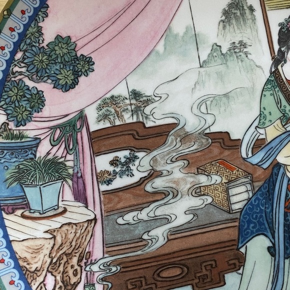 Vintage Imperial Jingdezhen Porcelain Plate - Picture 3 of 5